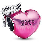 Pandora Moments pink 2025 graduation charm 793788C01