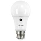 Airam Sensor LED-lampa 10,7 W, E27, opal 4000 K