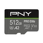 PNY Pro Elite High Endurance microSDXC Class 10 U3 V30 A2 512GB