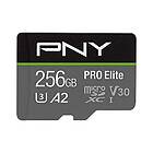 PNY Pro Elite High Endurance microSDXC Class 10 U3 V30 A2 256GB