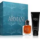Giorgio Armani Emporio Stronger With You Intensely Presentförpackning för män