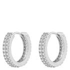 Snö Of Sweden Seine Ring Earrings Silver Clear