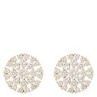 Snö Of Sweden Trinnie Big Earring Gold/Clear
