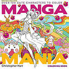Manga Mania Coloring Book