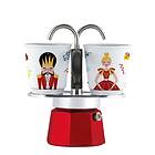 Bialetti Moka Express CC 2024 mini mokabryggare 2 kopppar röd