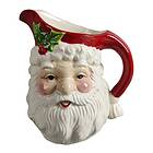 Holmen Santa karaff jultomte 23 cm röd/vit