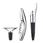 Georg Jensen Wine & Bar Vinset 3 delar Borstad Rostrittstål