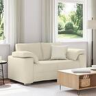 vidaXL Loveseatsoffa Linne 120 cm 4105226