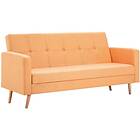 vidaXL Soffa tyg orange 247035