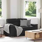 vidaXL 2-sitssoffa svart 120 cm konstläder 4105337