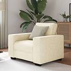 vidaXL Soffstol 60 cm linne 4105155