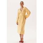 Bubbleroom Midi Button Volume Sleeve Dress