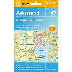 Kartförlaget 47 Askersund Sverigeserien Topo50