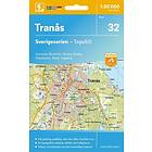 Kartförlaget 32 Tranås Sverigeserien Topo50