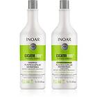 Inoar CicatriFios Set För skadat och ömtåligt hår 2x1000ml