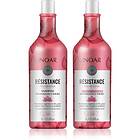 Inoar Résistance Flor de Lótus Set För svagt hår 2x1000ml