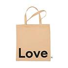 Design Letters Tote bag väska Love-beige