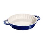 Staub Ceramic pajform o24 cm Mörkblå