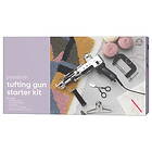 Panduro Hobby Tufting Gun start-kit, tuftnings-verktyg tuftpistol, träram, tyg och många tillbehör