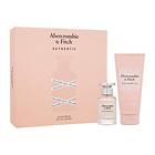 Abercrombie & Fitch Authentic Woman Parfymset (50ml edp, 200ml parfymerad kroppslotion)