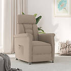 vidaXL Recliner Taupe