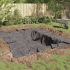 vidaXL Dammpäls 1000g/㎡ 1x10 m