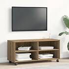 vidaXL TV-bänk Artisan Ek 90x35x35 cm Konstruerat trä