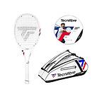 Tecnifibre T-Fight 300S 2025, Package Deal! Bag & Strings Included!, 3 (4 3/8)