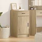 vidaXL Sideboard Sonoma Ek 40x41x75 cm Konstruerat trä