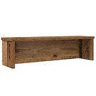 vidaXL Köksställ stapelbara åldrat trä 50x15x16 cm konstruerat trä
