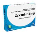 ZYX mint, sugtablett 3 mg, 2 X 10 st