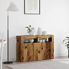 vidaXL Sideboard Gammal trä Träfiber 116 x 30 x 75 cm Sideboard