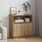 vidaXL Bufféer & Sideboards Artisan Ek Konstruerat trä Medium