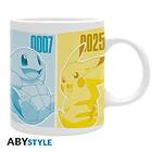 Abysse Pokemon Pikachu & Kanto Starters Mug 320ml