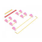 Durock Stabilizers V3 Screw Ins Rosa