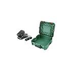 Bosch 18V med 2x2,5Ah batterier med laddare i S-Box