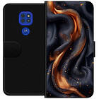 Plånboksfodral till Motorola G9 Play med motiv 3D