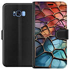 Plånboksfodral till Samsung Galaxy S8 med motiv 3D