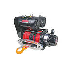 Warrior Winches Predator Twin Motor 10000lb Vinsch, 12V Stålvajer & Trådlös fjär