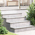 vidaXL Aluminium Checker Plattor 2 st Halkfria 90x30 cm