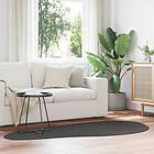 vidaXL Matta ""HUARTE"" Kort Lugg Mjuk och Tvättbar Antracit 100x200 cm