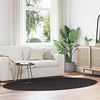 vidaXL Matta ""HUARTE"" Svart 160x230 cm Oval