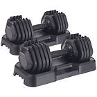 Master Fitness Nero Adjustable Dumbbell 25kg (Par)