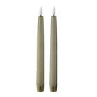L.E.D. Edelweiss kronljus 2,2x22 cm 2-pack