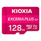 Kioxia EXCERIA Plus G2 MicroSD/SD 100MB/s 128GB