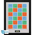 Abysse Framed Print "First Partner Grid" 30,5 x 40,6 cm