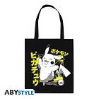 Abysse Tote Bag "Anime II" Black 38 x 42 cm