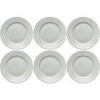Rörstrand Swedish Grace Tallrik 21 cm 6-pack, Dimma (Ljusgrå)
