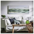 IKEA BJÖRKSTA bild, grön natur, 140x56 cm, cm 140x56 cm