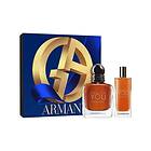 Giorgio Armani Emporio Stronger With You Intensely Parfymset (100ml edp, 15ml edp)